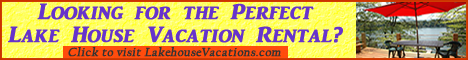 Lake House Vacation rental signup