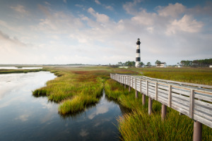 Lighthouse on Hatteras Island