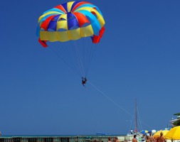 Parasailing in Port Aransas