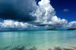 Gregory Town Beach in Eleuthera Bahamas