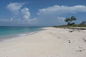 Governors Harbor beach in Eleuthera Bahamas