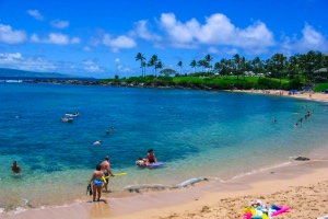 Kapalua Beach Swimming, Maui Rentals